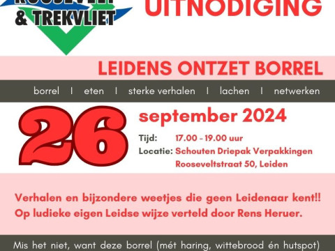 Leidens Ontzet Borrel 26 september 2024